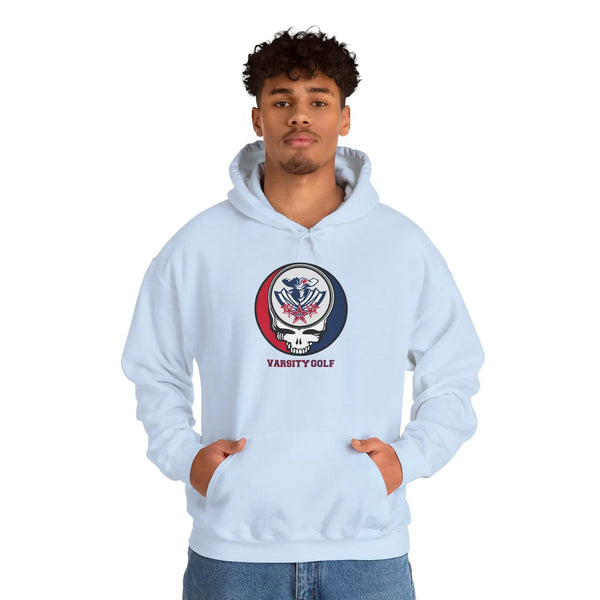Grateful Dead - Mendham Varsity Golf Grateful Dead Unisex Heavy Blend Hoodie - StealieShop